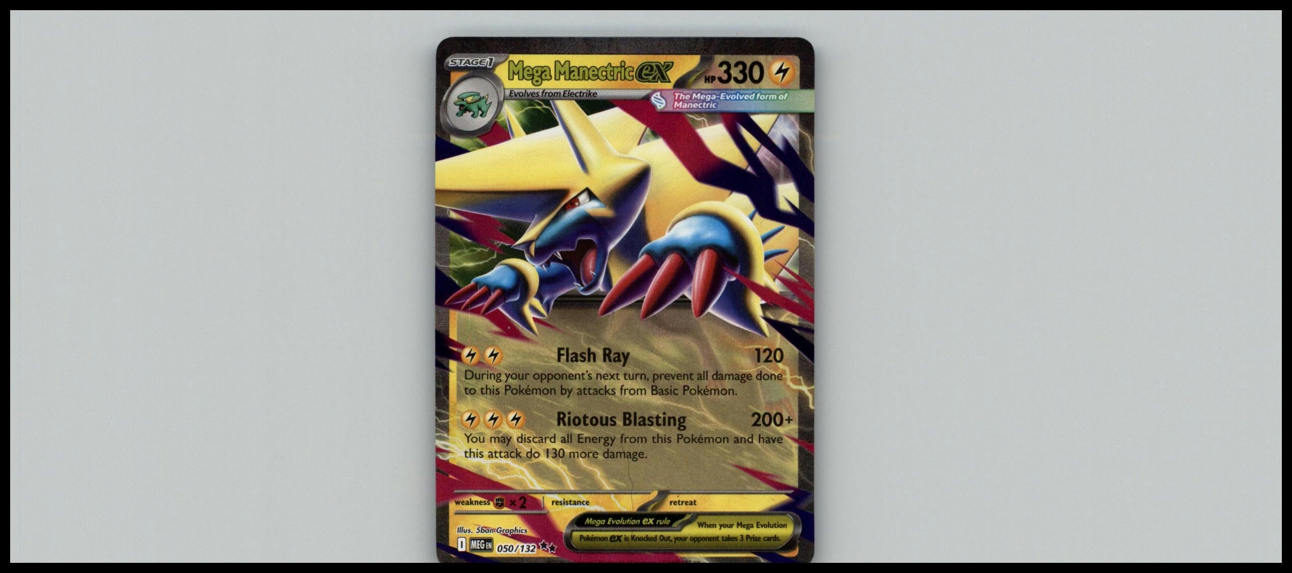 Mega Manectric ex ME01: Mega Evolution #050/132