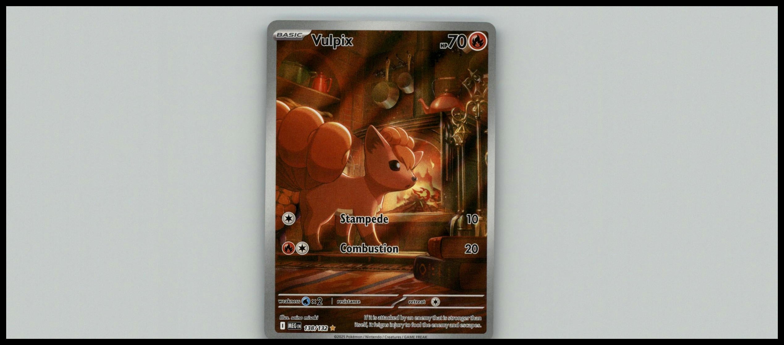Vulpix ME01: Mega Evolution #138/132