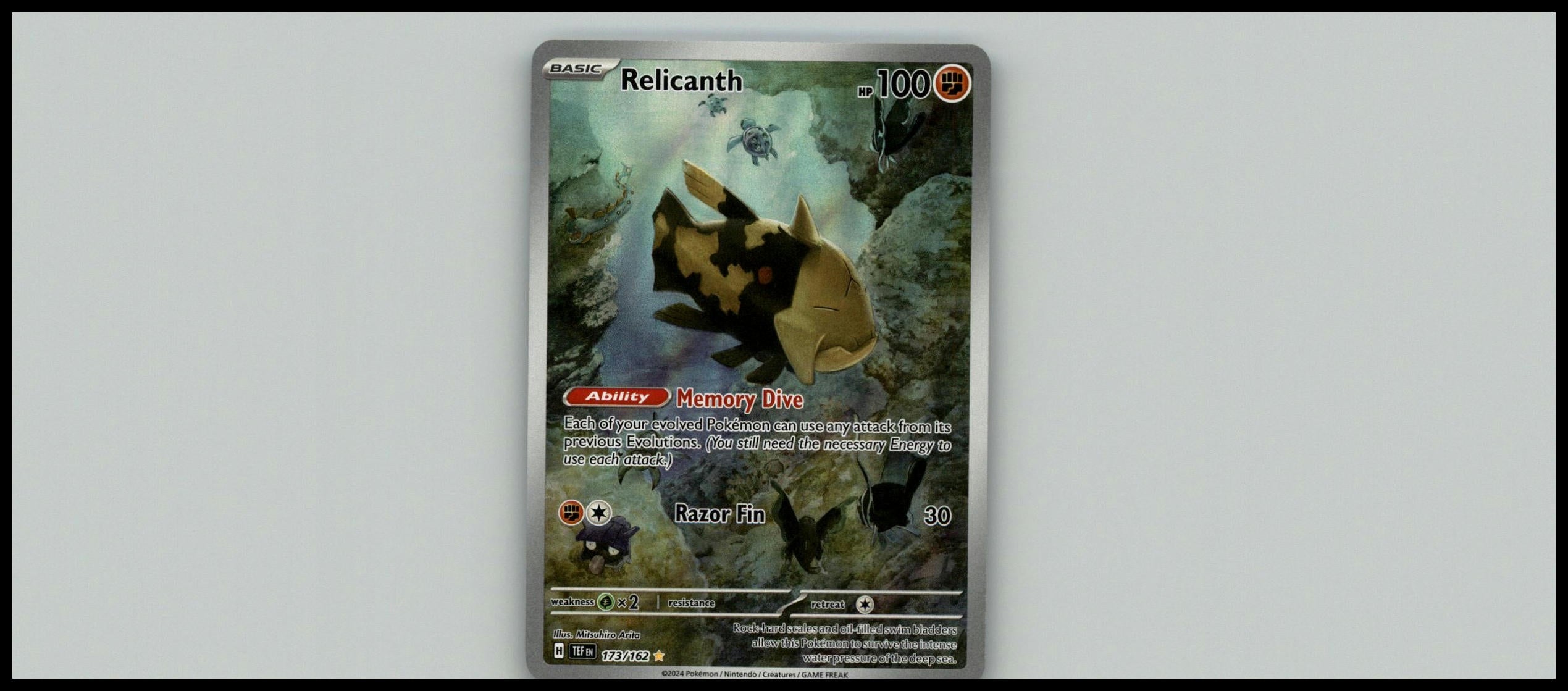 Relicanth SV05: Temporal Forces #173/162