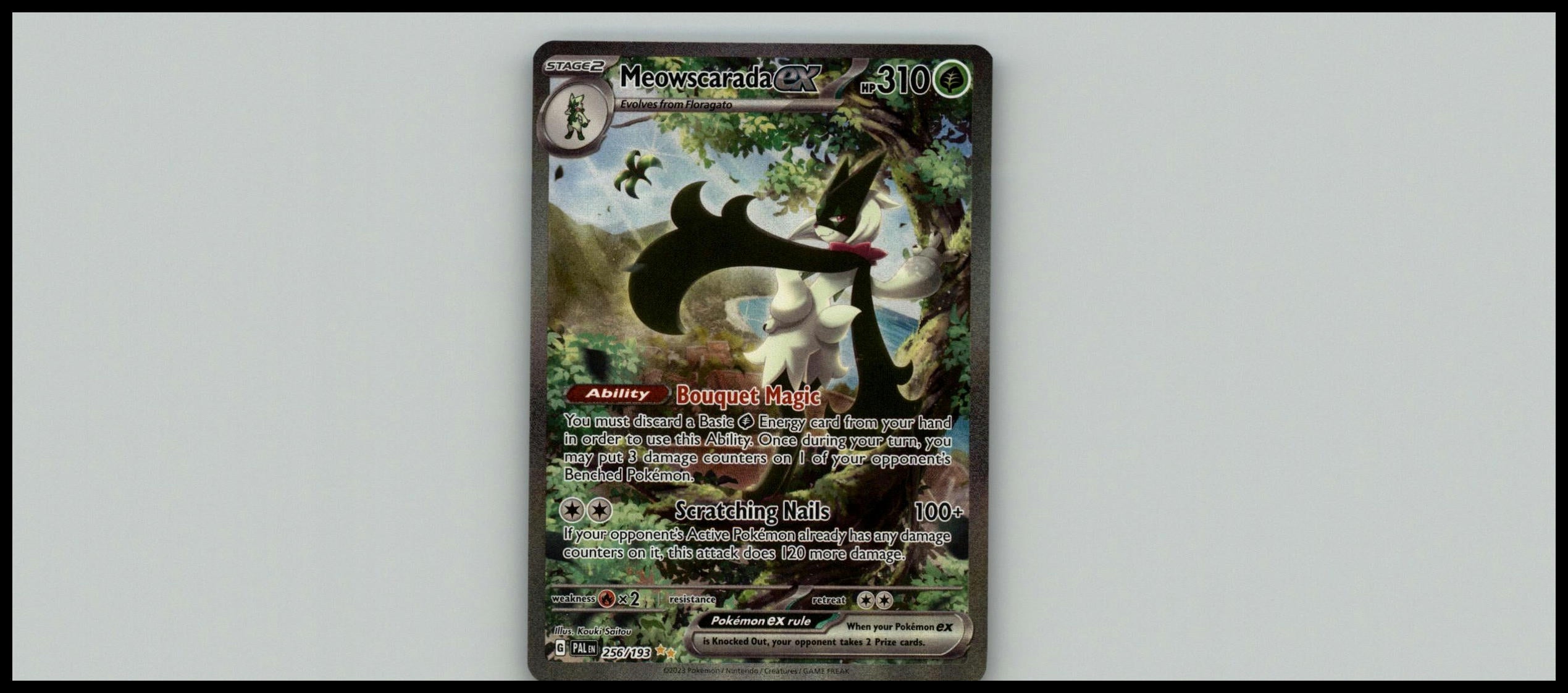 Meowscarada ex SV02: Paldea Evolved #256/193