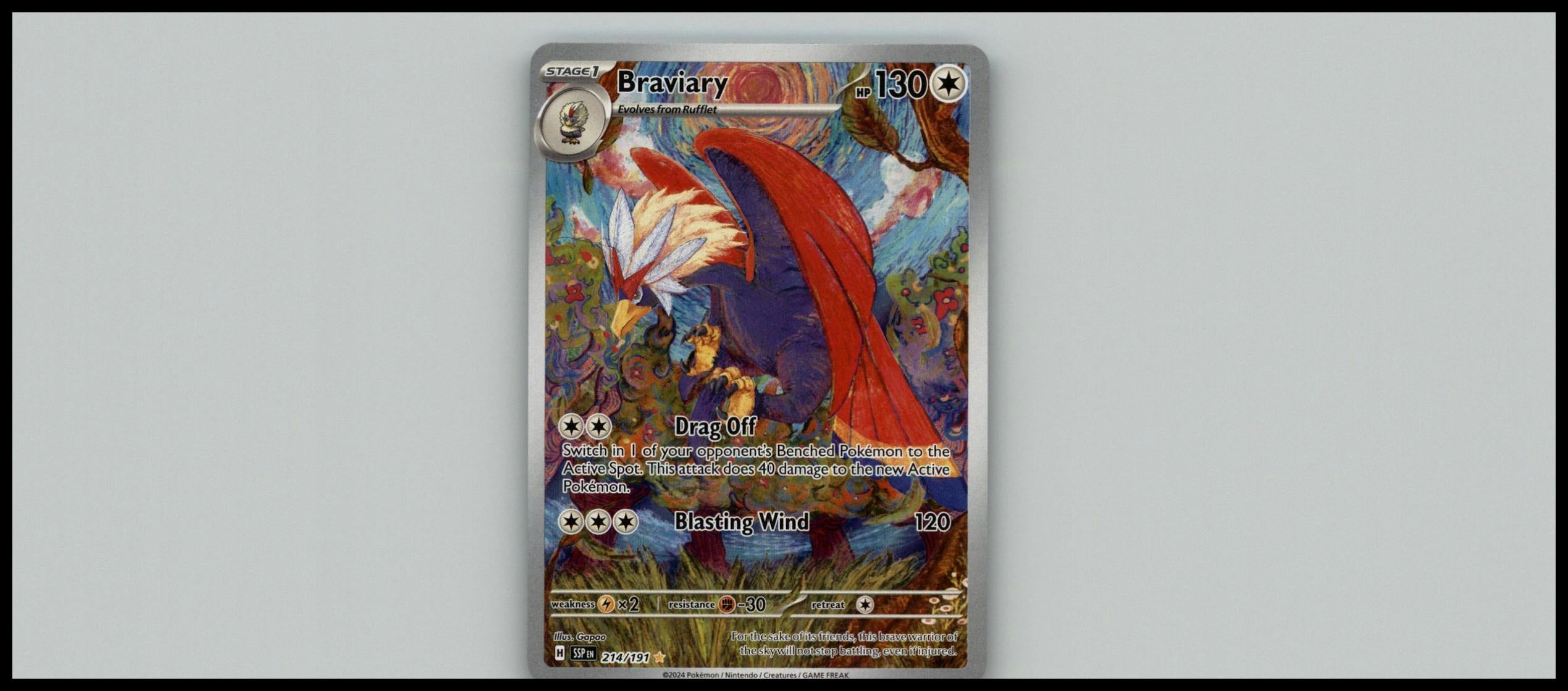 Braviary SV08: Surging Sparks #214/191