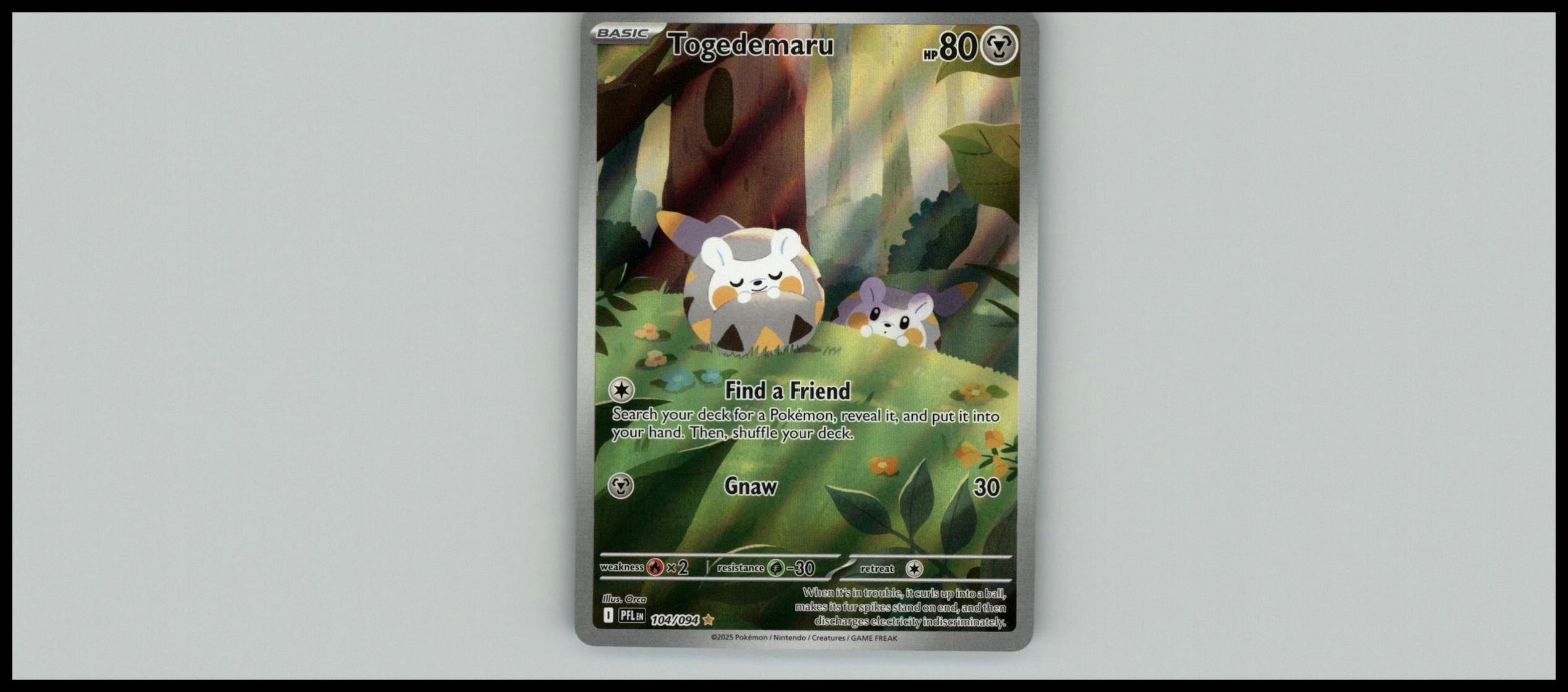Togedemaru ME02: Phantasmal Flames #104/094