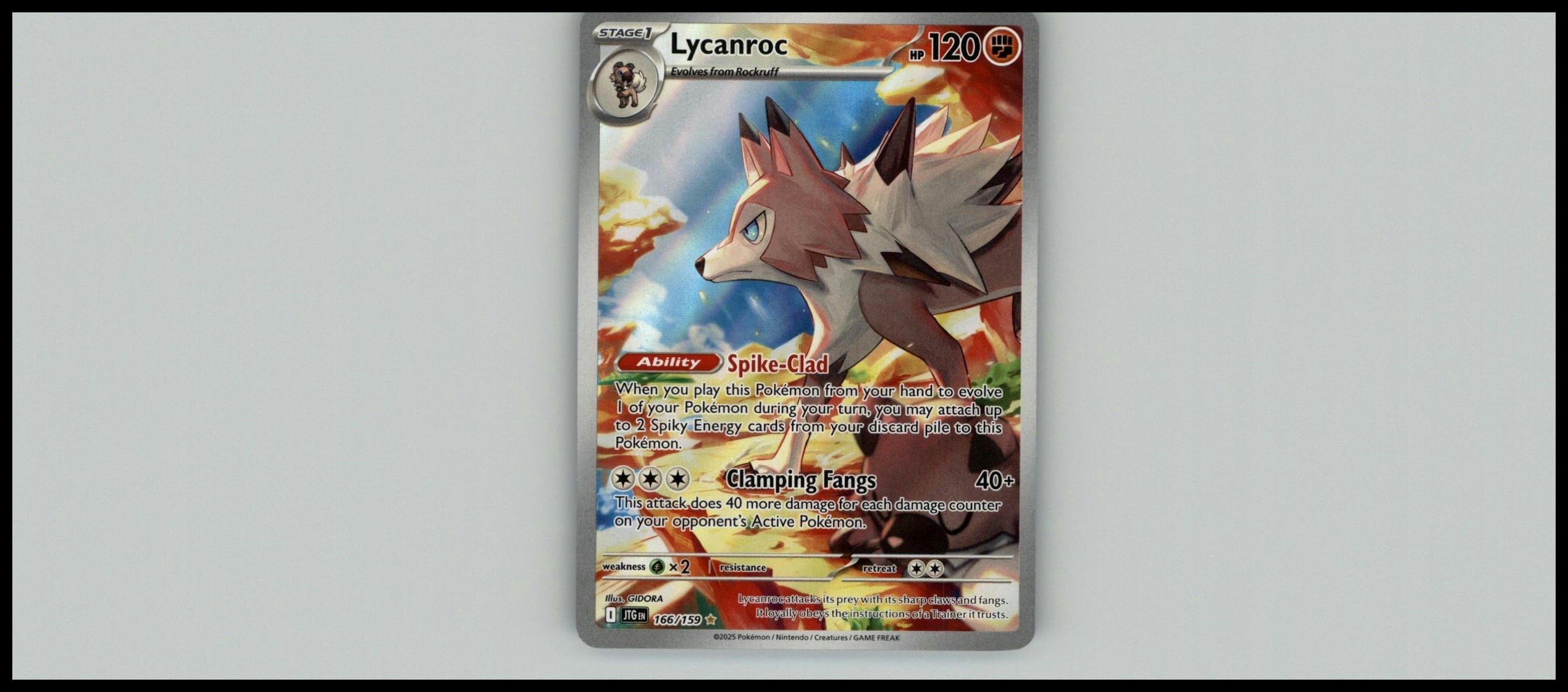 Lycanroc SV09: Journey Together #166/159