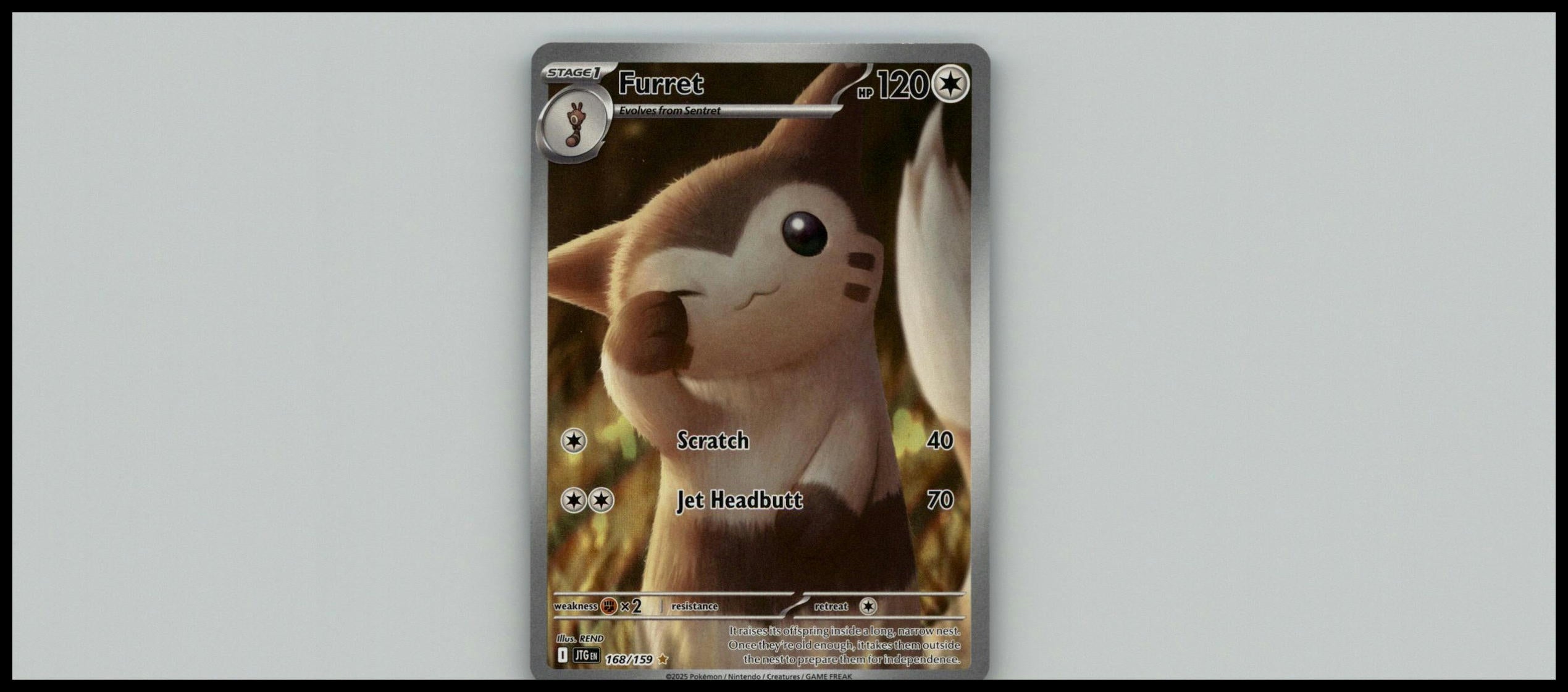 Furret SV09: Journey Together #168/159