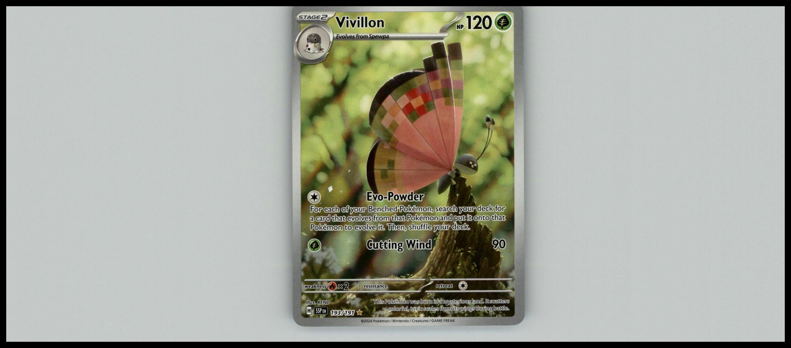 Vivillon SV08: Surging Sparks #193/191