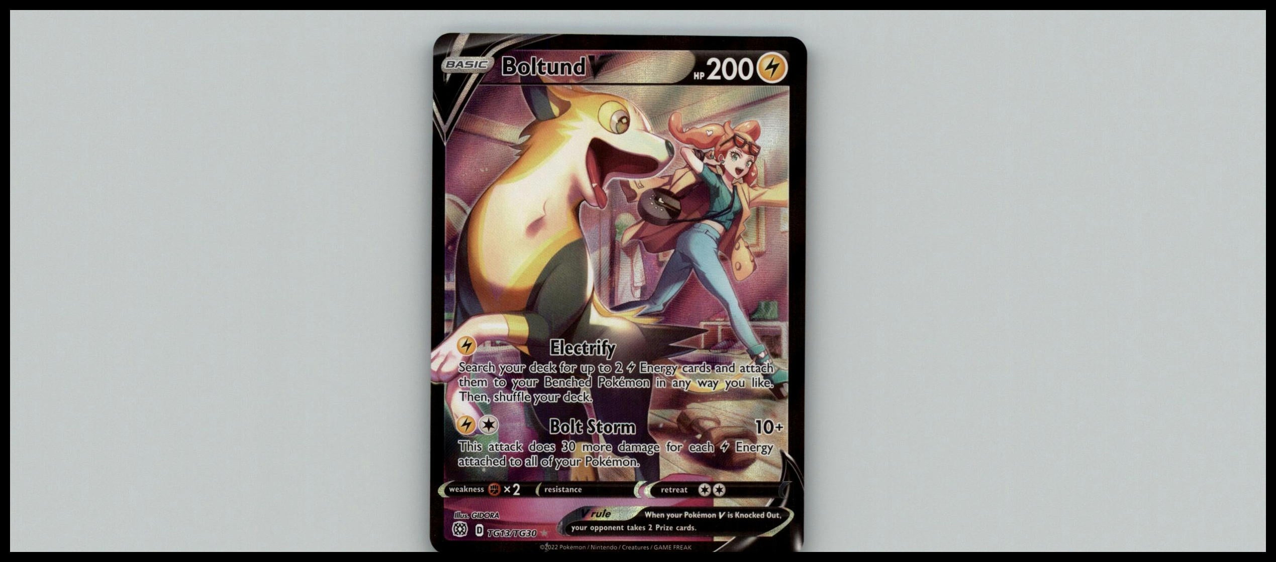 Boltund V SWSH09: Brilliant Stars Trainer Gallery #TG13/TG30