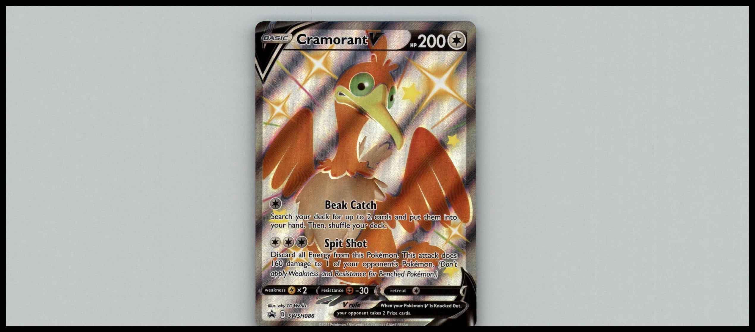 Cramorant V SWSH: Sword & Shield Promo Cards #SWSH086