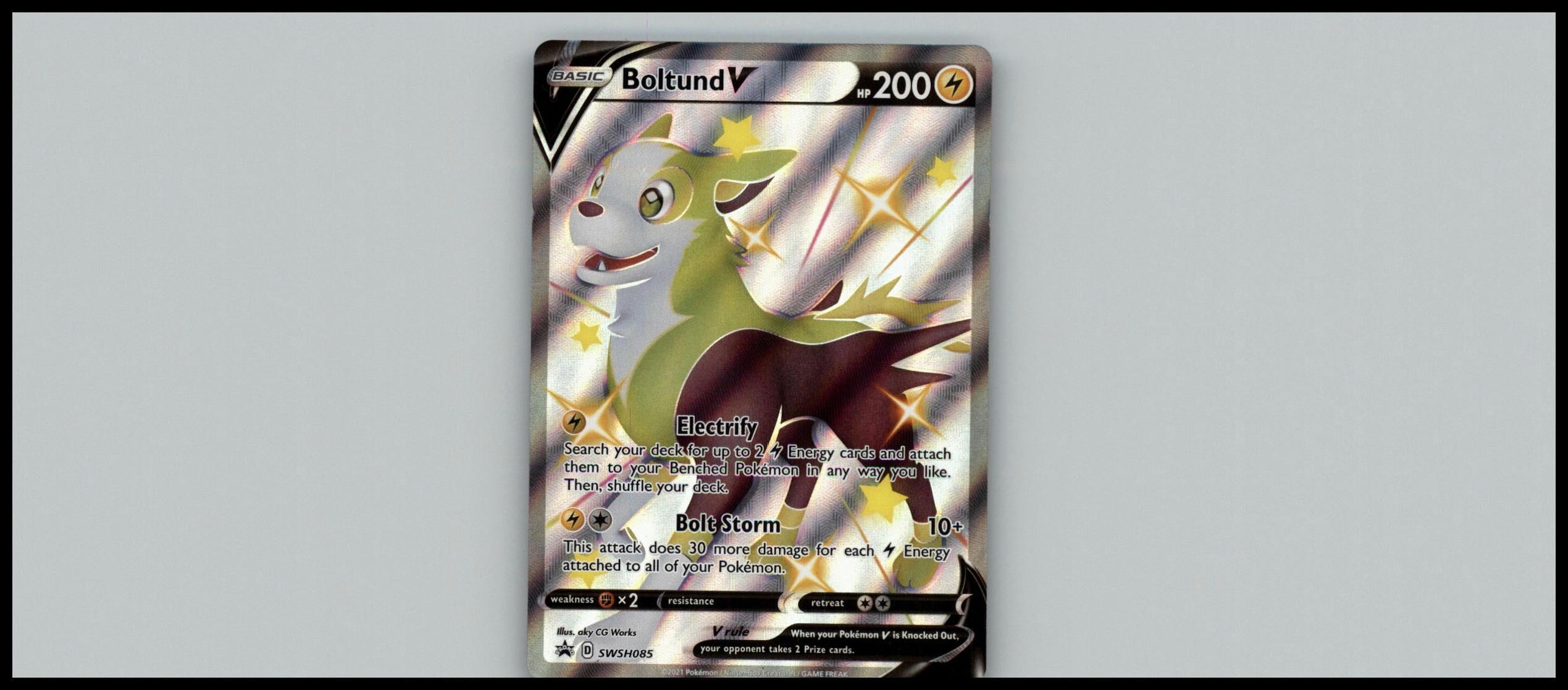 Boltund V SWSH: Sword & Shield Promo Cards #SWSH085