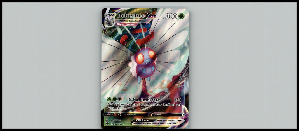 Butterfree VMAX SWSH03: Darkness Ablaze #002/189
