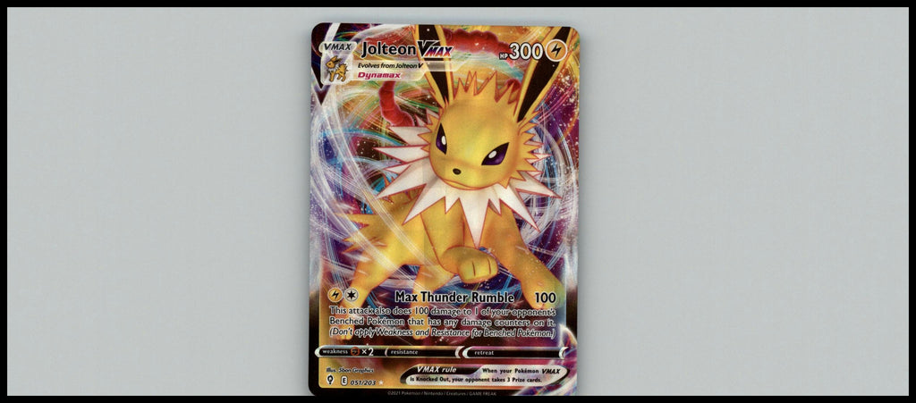 Jolteon VMAX SWSH07: Evolving Skies #051/203