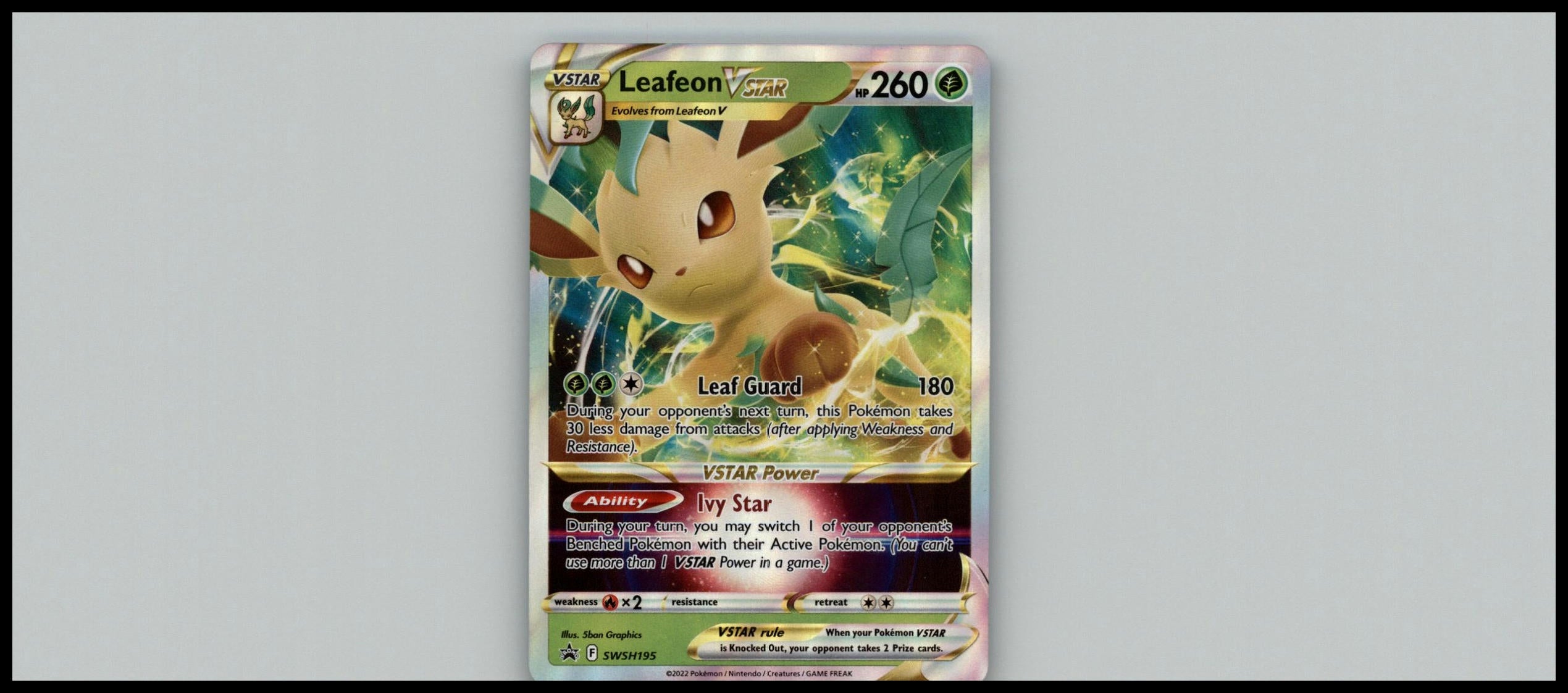 Leafeon VSTAR SWSH: Sword & Shield Promo Cards #SWSH195