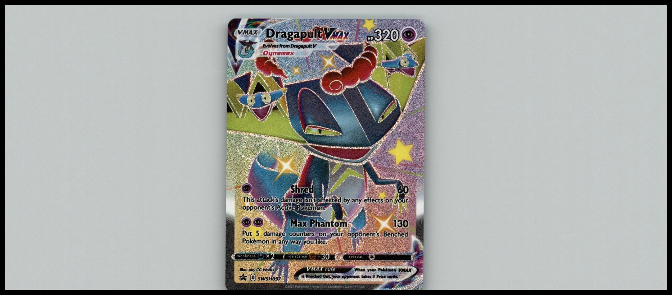 Dragapult VMAX SWSH: Sword & Shield Promo Cards #SWSH097