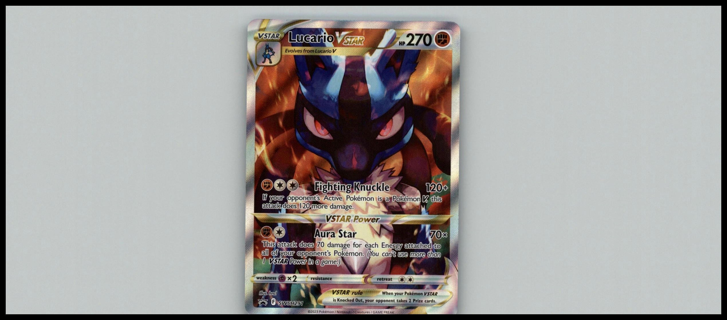 Lucario VSTAR SWSH: Sword & Shield Promo Cards #SWSH291