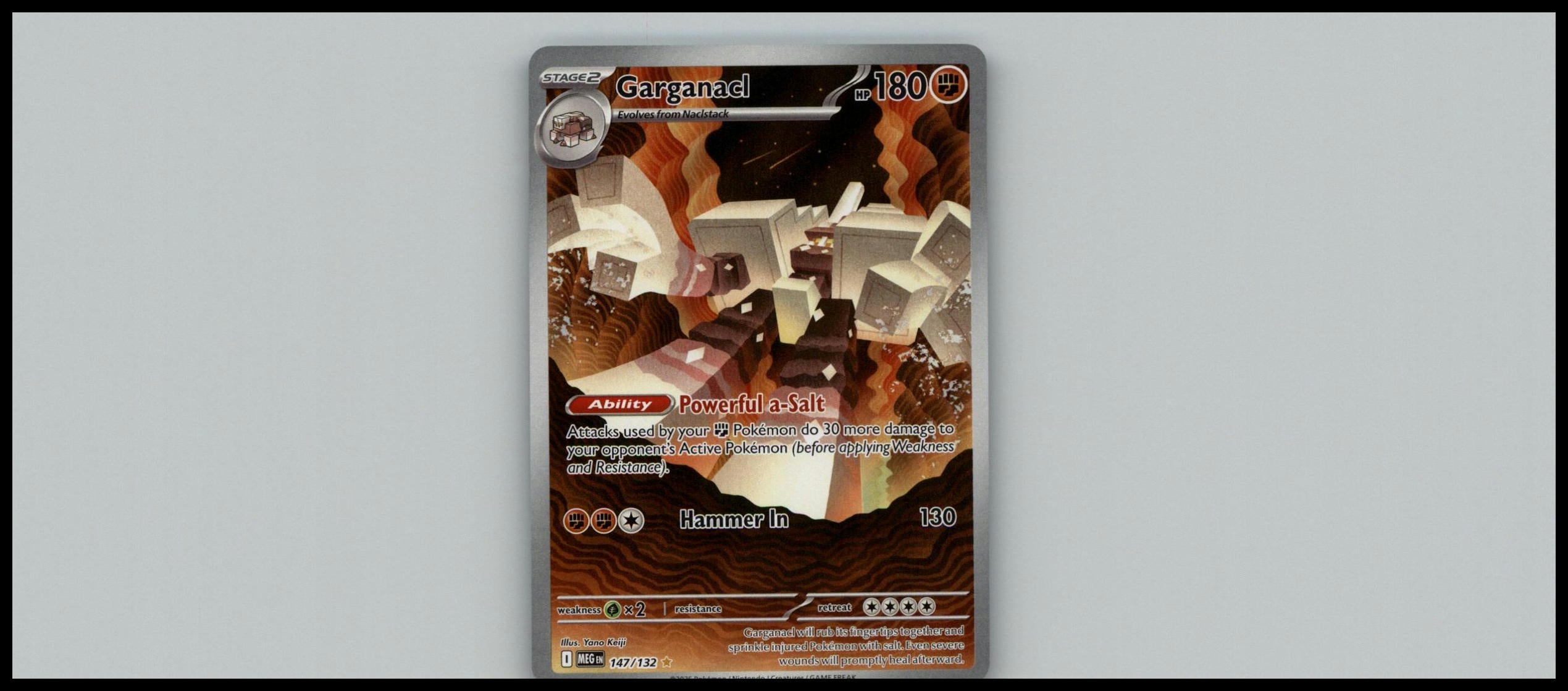 Garganacl ME01: Mega Evolution #147/132