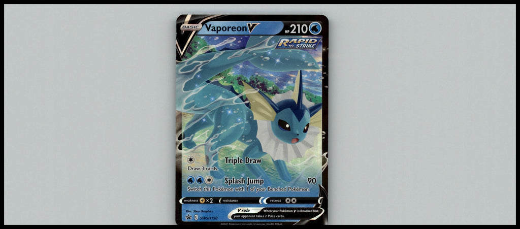 Vaporeon V SWSH: Sword & Shield Promo Cards #SWSH150